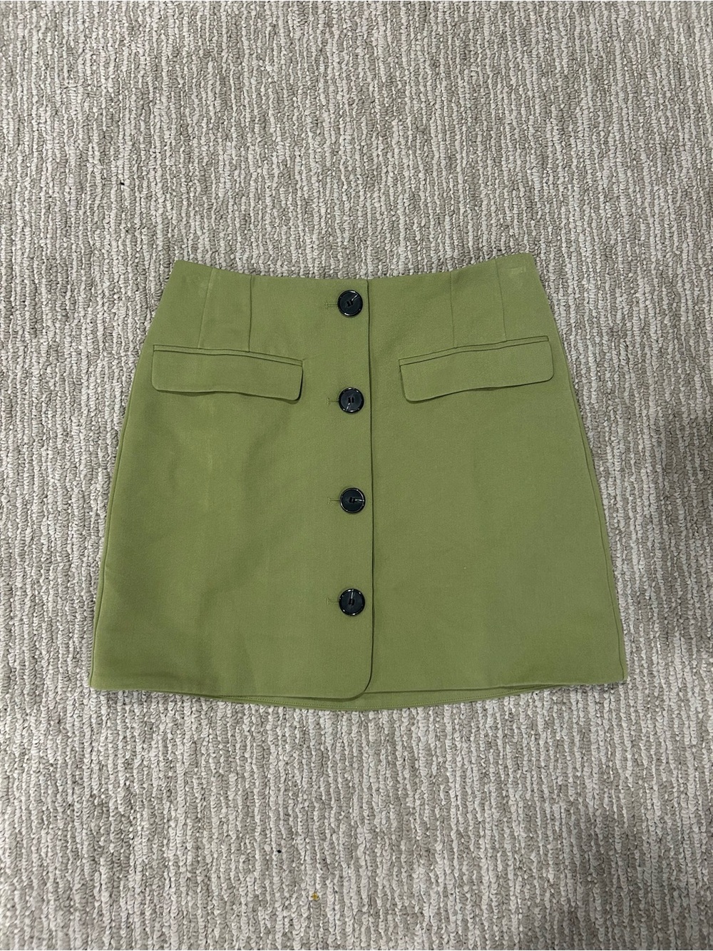 Nasty Gal NWT Tailored Button Up Mini Skirt
